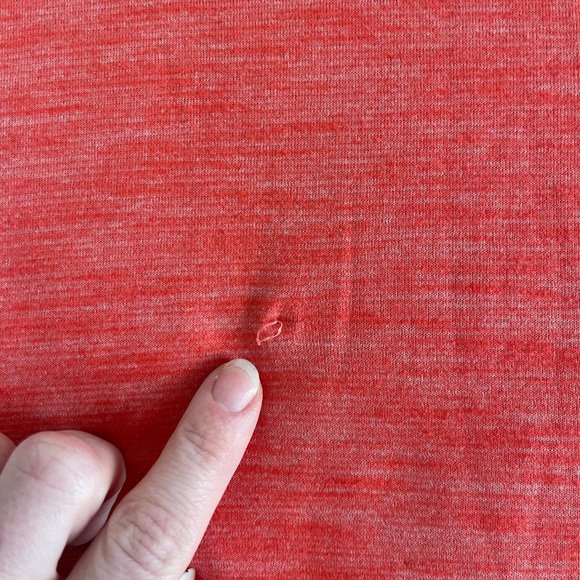 Women's Lululemon Glide and Stride Tank - Size 6, Heathered Alarming - Picture 3 of 5